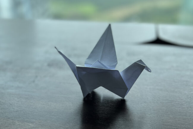Étude d'origami