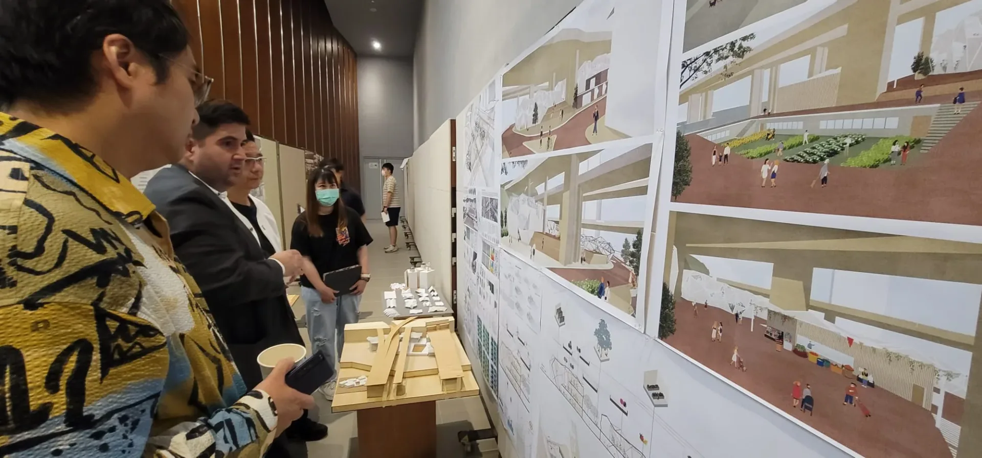 Chu Hai College MArch Crit Architecture Jury Panel