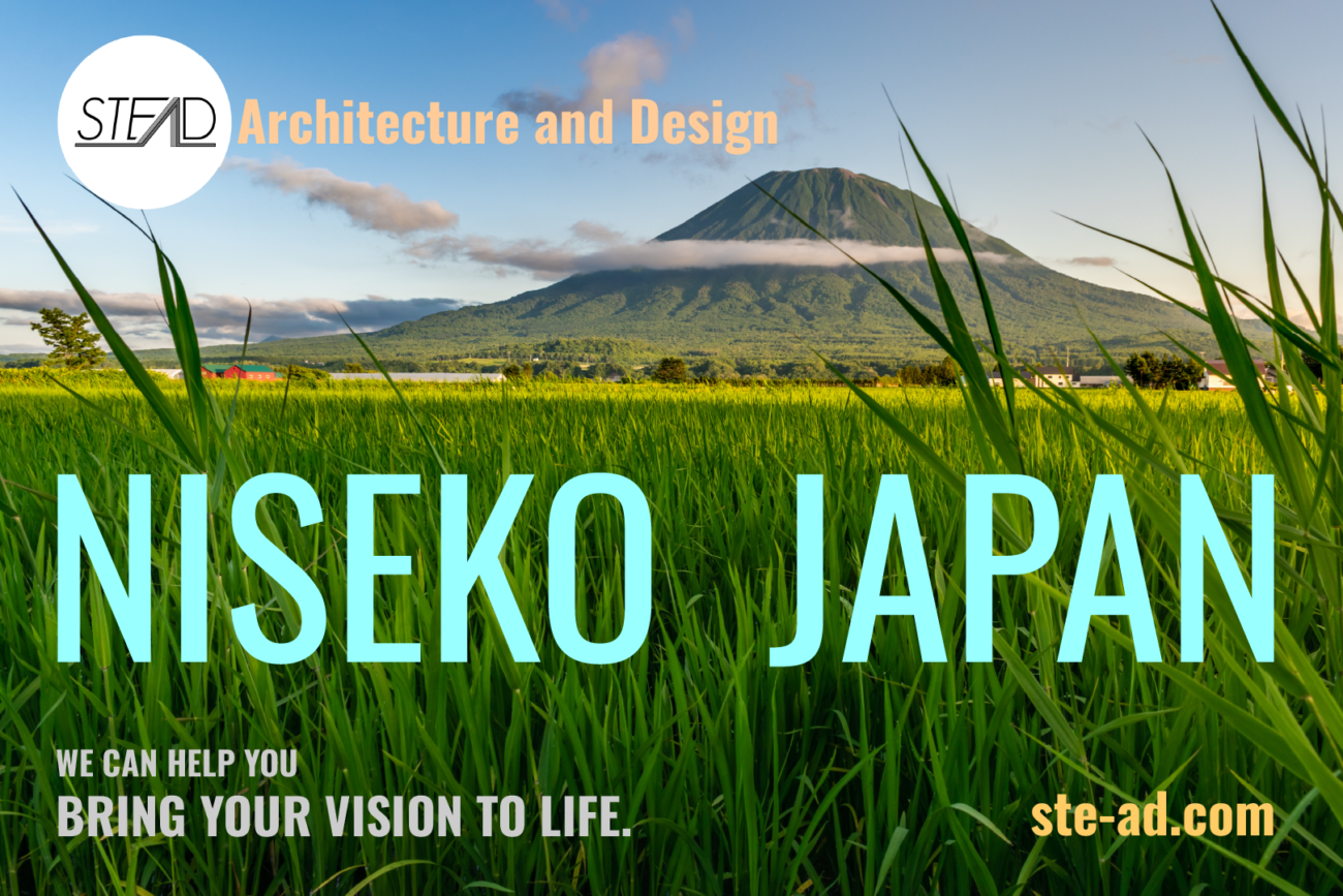 STE-AD Architecture and Design - Build in Niseko, Japan advertisement - bring your vision to life