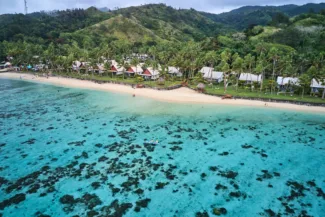 Fiji Beach Aerial Photo