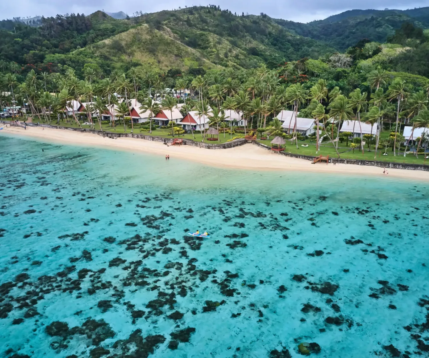 Fiji Beach Aerial Photo