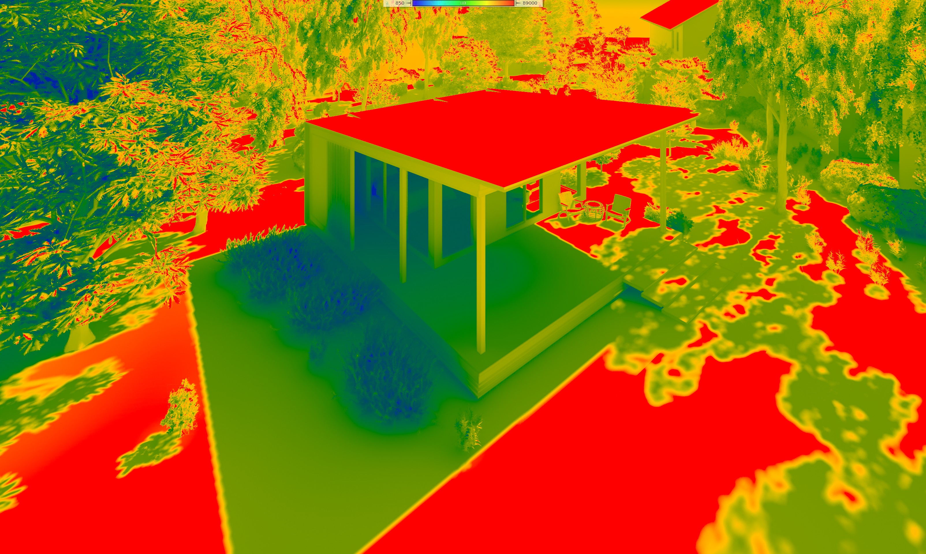 Solar analysis of a villa in Thailand