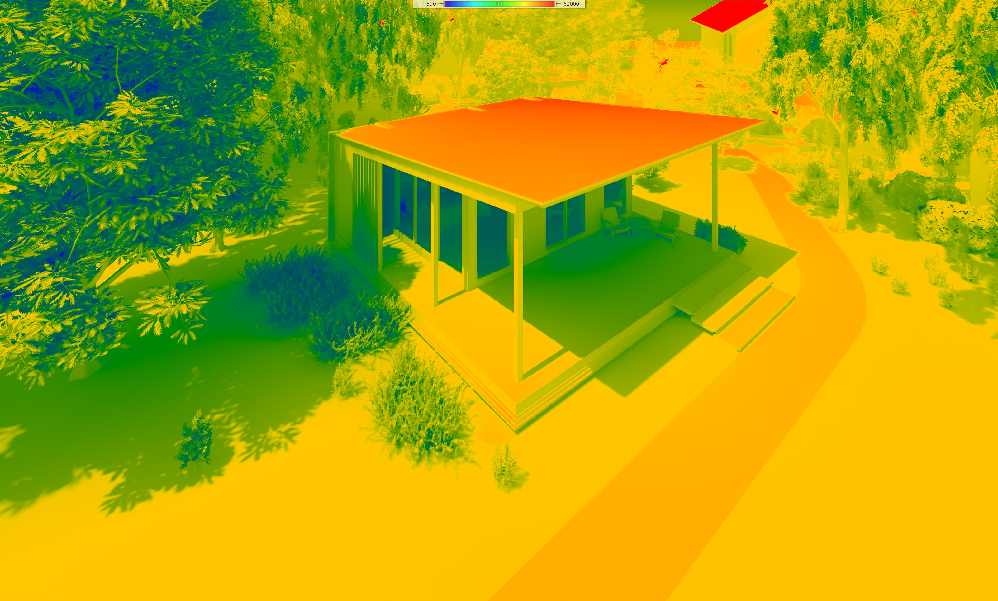 Solar analysis of a villa in Thailand