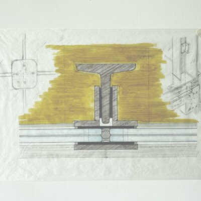 20220908_Cladding Study Sketches_01_EXT_Glass Facade - Steel T Profile_1800x