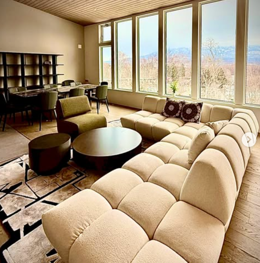 interior design of a modern house in Niseko Japan