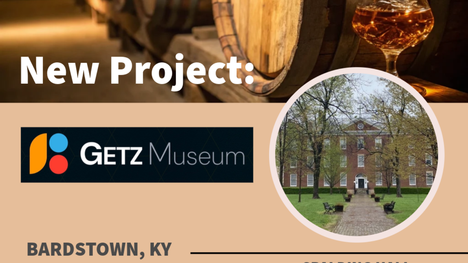 STEAD Architecture is the Architect for the Oscar Getz Museum of Bourbon History